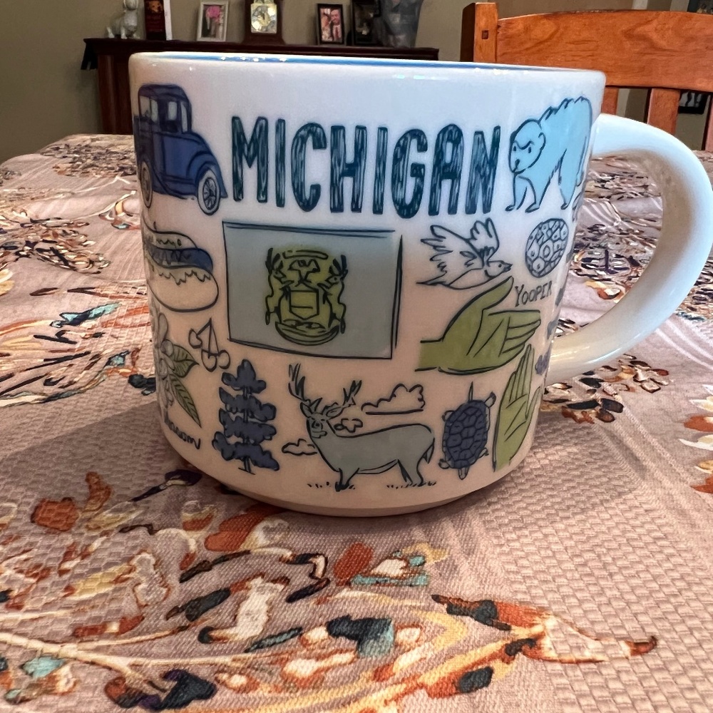 Starbucks Been There Series Michigan Coffee Cup